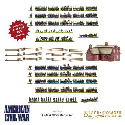 Guts & Glory Epic American Civil War Starter Set