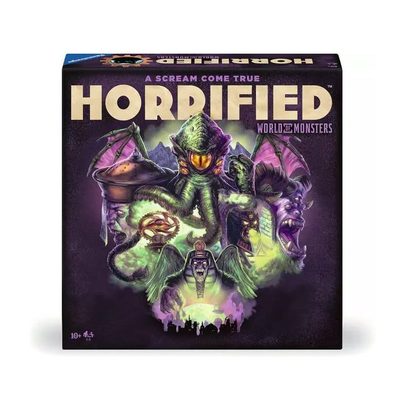 Horrified World Of Monsters Board Game