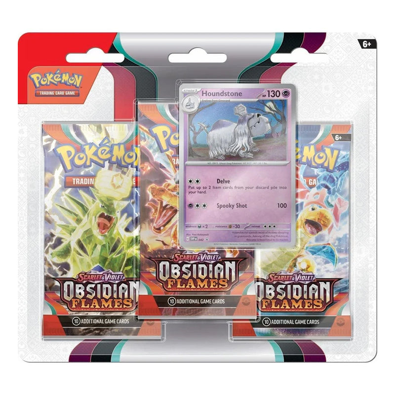 Pokémon TCG SV Obsidian Flames Houndstone Promo Pack