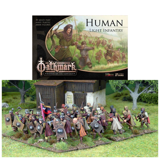 Oathmark Human Light Infantry Boxed Set