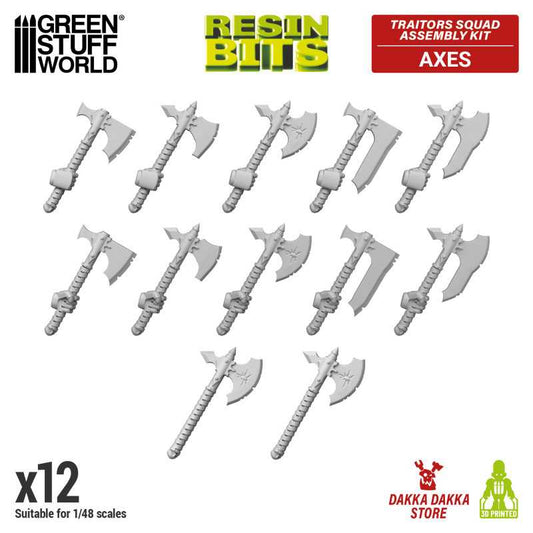 Traitors Squad Assembly Kit Axes...