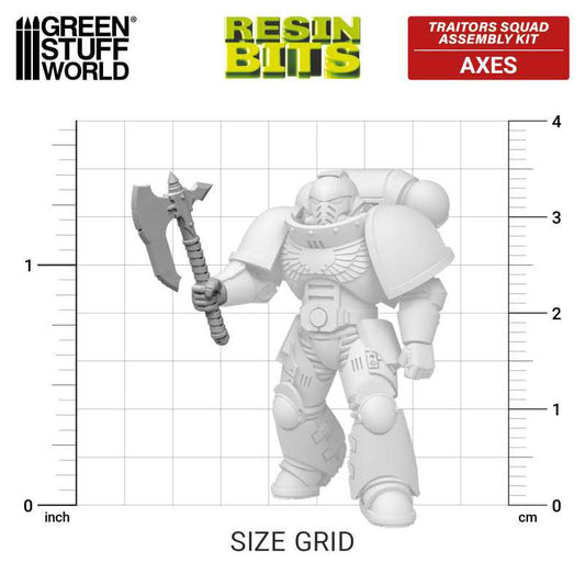 Traitors Squad Assembly Kit Axes...