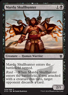 Mardu Skullhunter #078 MTG Khans...