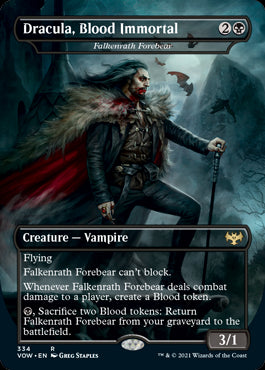 Dracula Showcase Falkenrath Forebear #334 MTG Single