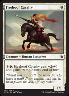 Firehoof Cavalry #011 MTG Khans Of Tarkir Single