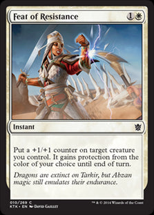 Feat of Resistance #010 MTG Khan...