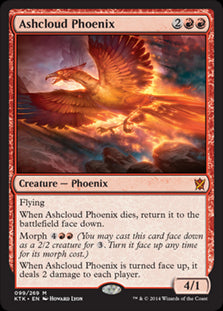 Ashcloud Phoenix #099 MTG Khans ...