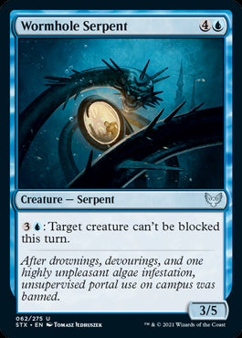 Wormhole Serpent #062 MTG Strixhaven Single