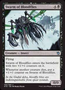 Swarm of Bloodflies #092 MTG Kha...