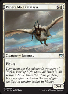 Venerable Lammasu #028 MTG Khans Of Tarkir Single