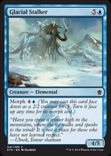 Glacial Stalker #041 MTG Khans Of Tarkir Single