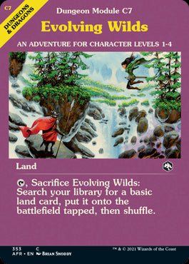 Evolving Wilds Module Land #353 | Adventures in the Forgotten RealmsSingles