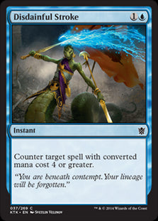 Disdainful Stroke #037 MTG Khans...