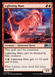 Lightning Mare MTG Single | Core Set 2019 #151