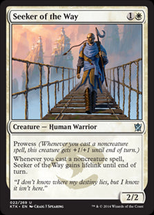 Seeker of the Way #022 MTG Khans...