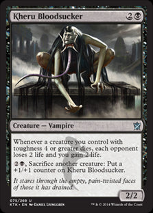 Kheru Bloodsucker #075 MTG Khans...