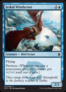 Jeskai Windscout #044 MTG Khans Of Tarkir Single