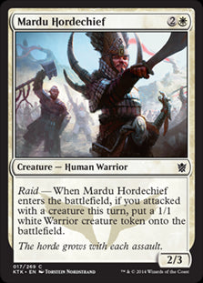 Mardu Hordechief #017 MTG Khans Of Tarkir Single