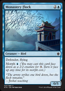 Monastery Flock #047 MTG Khans Of Tarkir Single