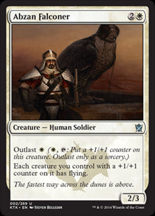 Abzan Falconer #002 MTG Khans Of...