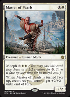 Master of Pearls #018 MTG Khans ...