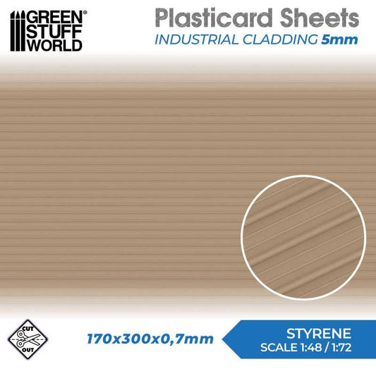 Plasticard 5mm Industrial Cladding Sheet - GSW