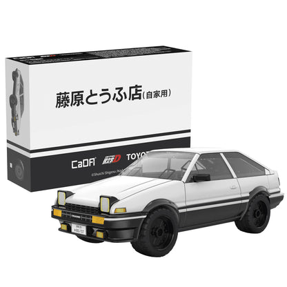 Initial D Toyota Trueno AE86 CaDA Brick Kit