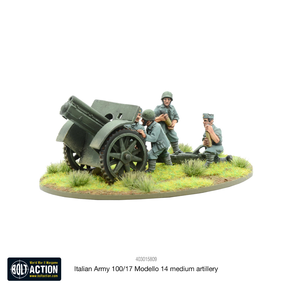 Bolt Action Italian Army Modello 14 Medium Artillery