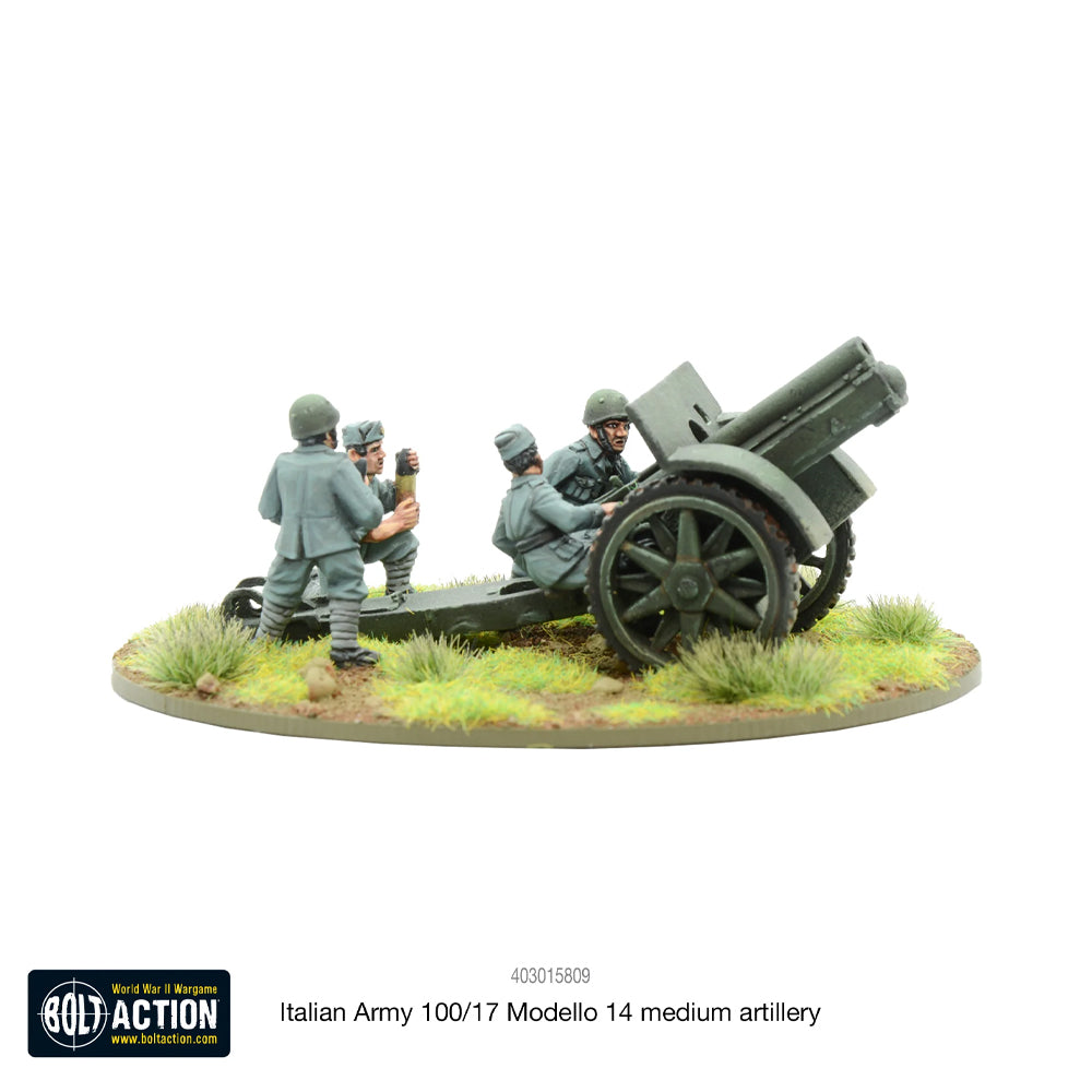 Italian Army 100/17 Modello 14 medium artillery
