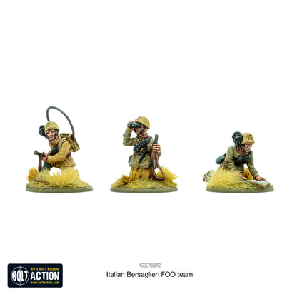 Italian Bersaglieri FOO Team - Bolt Action