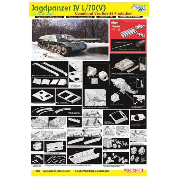 Jagdpanzer IV L/70(V) Dragon 1:35 Scale Tank