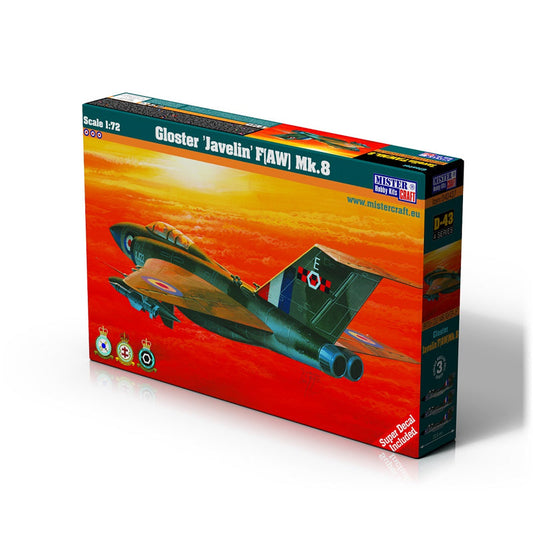 1/72 Gloster Javelin Mk.8 HMA.8 Model Kit