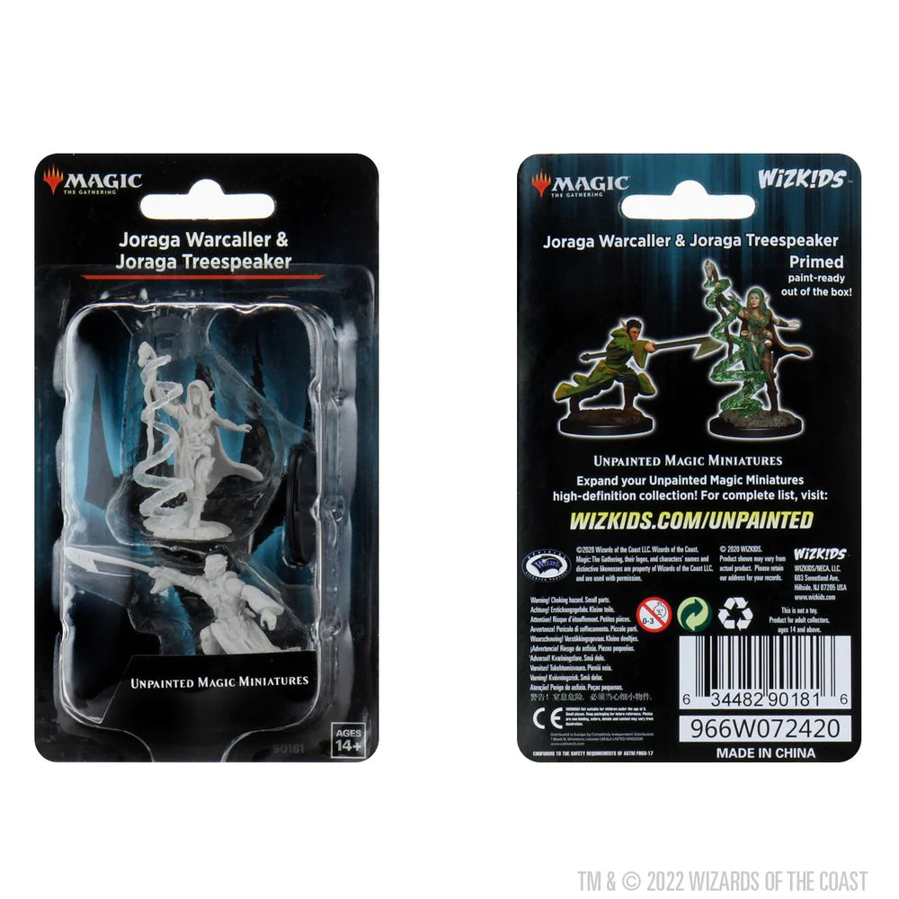 Joroga Warcaller & Treespeaker Magic The Gathering Unpainted Miniatures