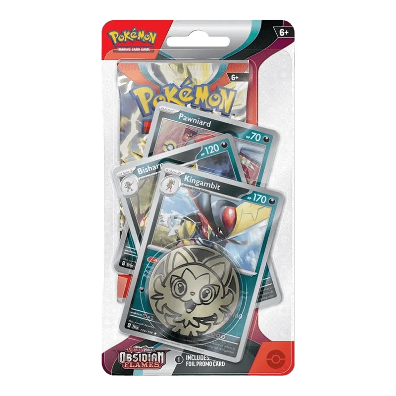 Pokémon TCG SV Obsidian Flames Kingambit Promo Pack