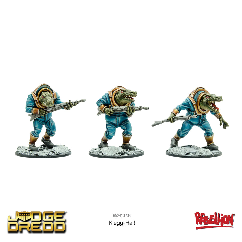 2000AD Klegg Hai Miniatures