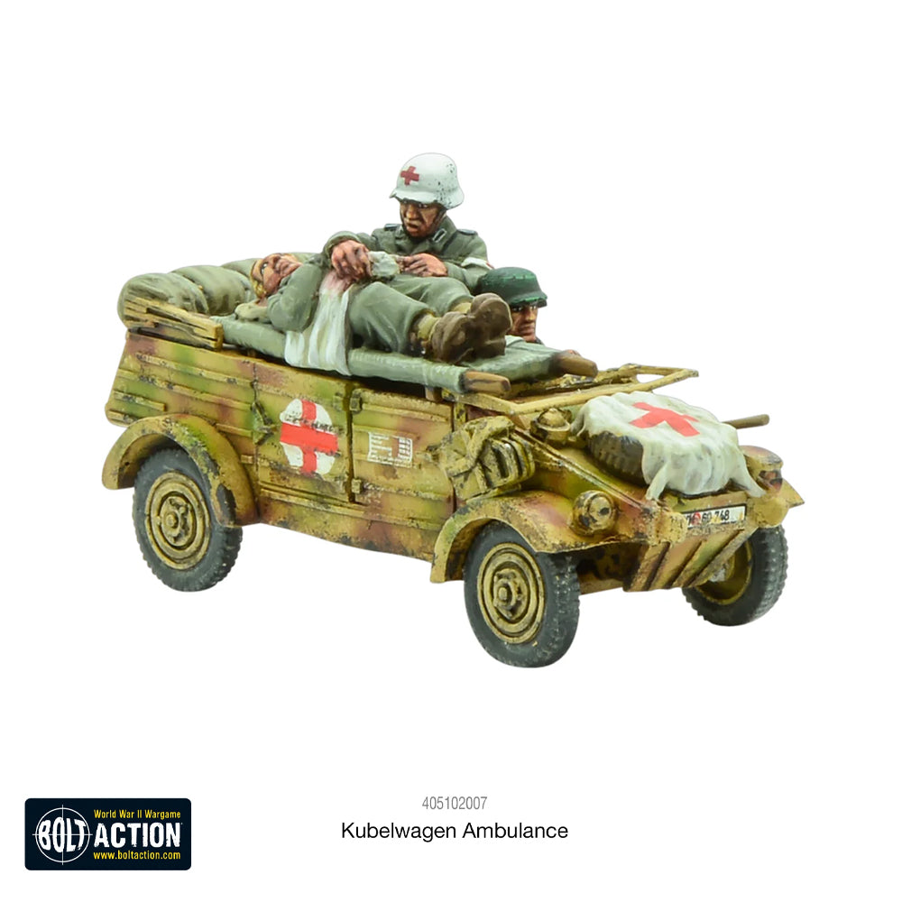 Kubelwagen Ambulance Bolt Action Miniature