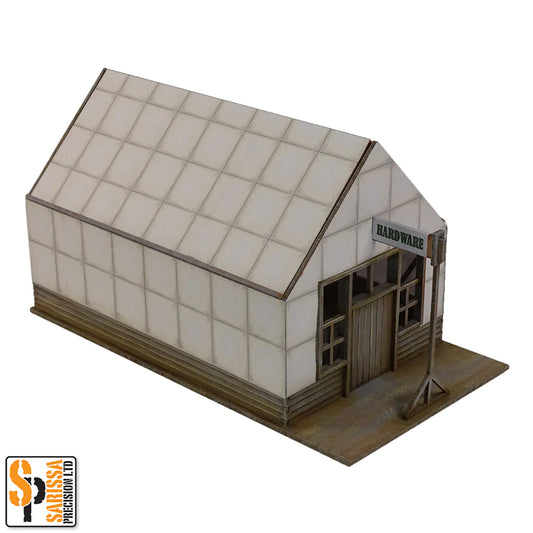 Sarissa Old West Large Shop MDF Wargame Terrain Set