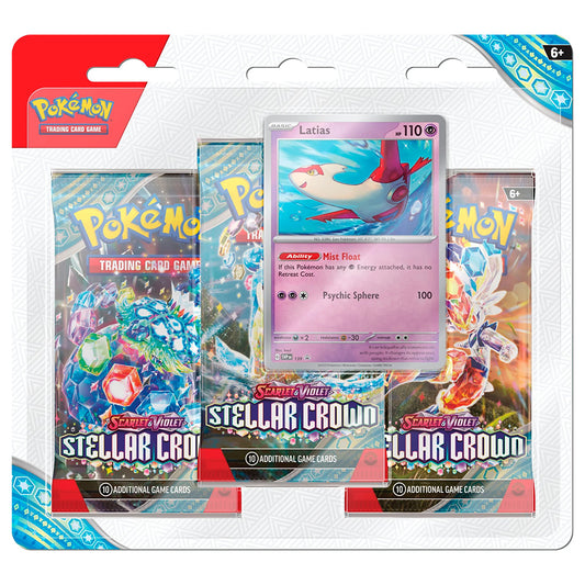 Pokémon TCG SV Stellar Crown Latias Promo Pack