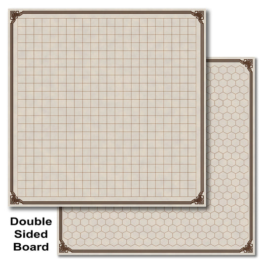 Dry Erase Battle Map Board - Gri...