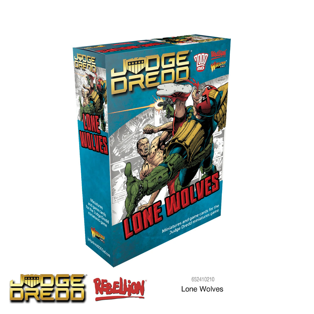 Warlord Judge Dredd Minis - Lone Wolves