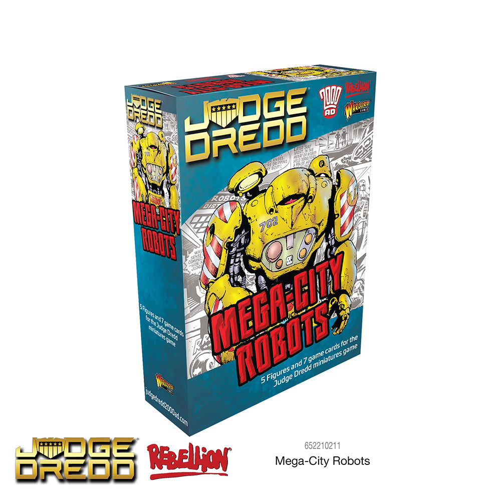 Judge Dredd Warlord Mega-City Robots