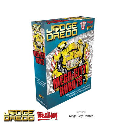 Judge Dredd Warlord Mega-City Robots