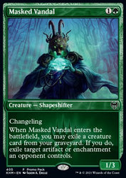 Masked Vandal Prize Promo #405 MTG Kaldheim Single