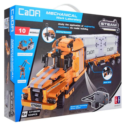 CaDA Mechanical Work Lab 10-in-1 Construction Kit