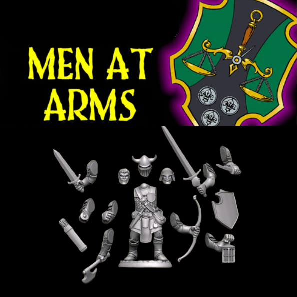 Men At Arms miniatures for RPGs