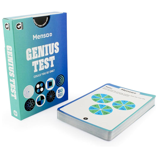 Mensa Genius Test Cards