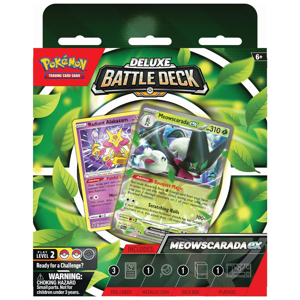 Pokémon TCG Meowscarada ex Deluxe Battle Deck