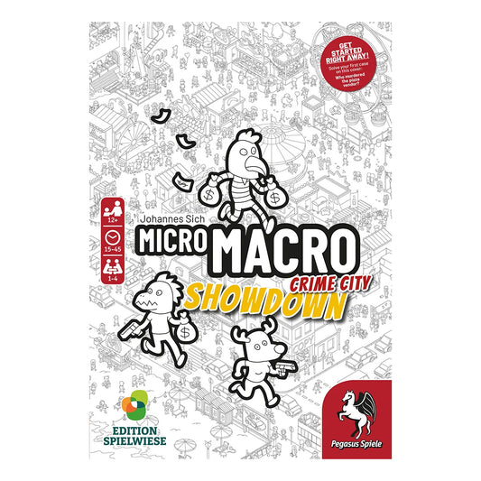 MicroMacro Crime City Showdown Game