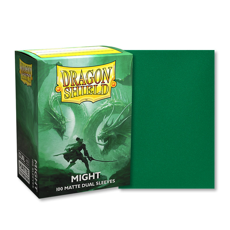 Dragon Shield Dual Matte Might 100 Standard TCG Sleeves