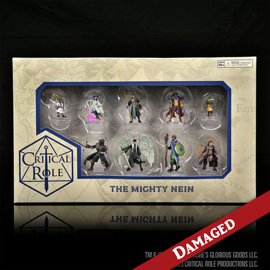 Mighty Nein RPG Miniatures - Damaged Mollymauk